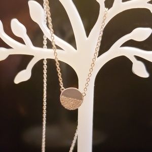 Opulenza Dainty Dazzler Sterling Silver Necklace
